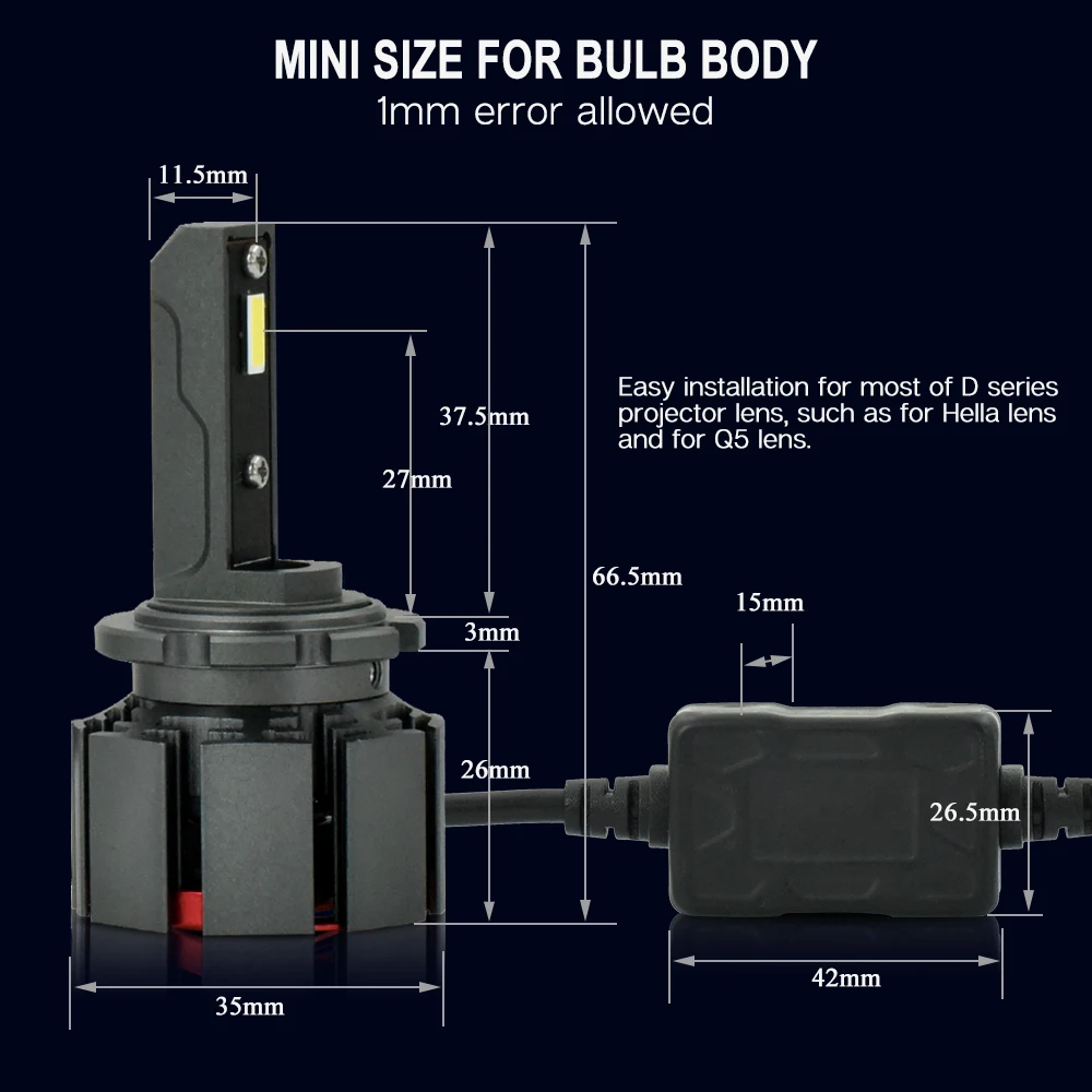 CNSUNNYLIGHT Canbus D1S LED D2S Car Headlight 70W 6000K Light Bulbs For Mercedes Benz G-CLASS Cabrio W463 GL-CLASS X164 X166 12V
CNSUNNYLIGHT Canbus D1S LED D2S Car Headlight 70W 6000K Light Bulbs For Mercedes Benz G-CLASS Cabrio W463 GL-CLASS X164 X166 12V