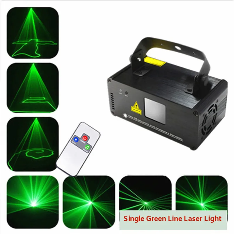 Фото Зеленый лазерный проектор G50 с дистанционным управлением профессиональный