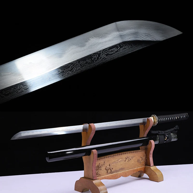 Japanese Warrior Katanas Folded Steel Blade Razor Sharp Real Swords Handmade Reday Battle Full Tang 41 Inch Catana
Japanese Warrior Katanas Folded Steel Blade Razor Sharp Real Swords Handmade Reday Battle Full Tang 41 Inch Catana