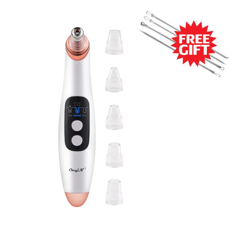 Electric Blackhead Remover Vacuum Pore Cleaner Ultrasonic Vibration Skin Scrubber Acne Extractor Nano Face Sprayer Cleansing Kit
Electric Blackhead Remover Vacuum Pore Cleaner Ultrasonic Vibration Skin Scrubber Acne Extractor Nano Face Sprayer Cleansing Kit