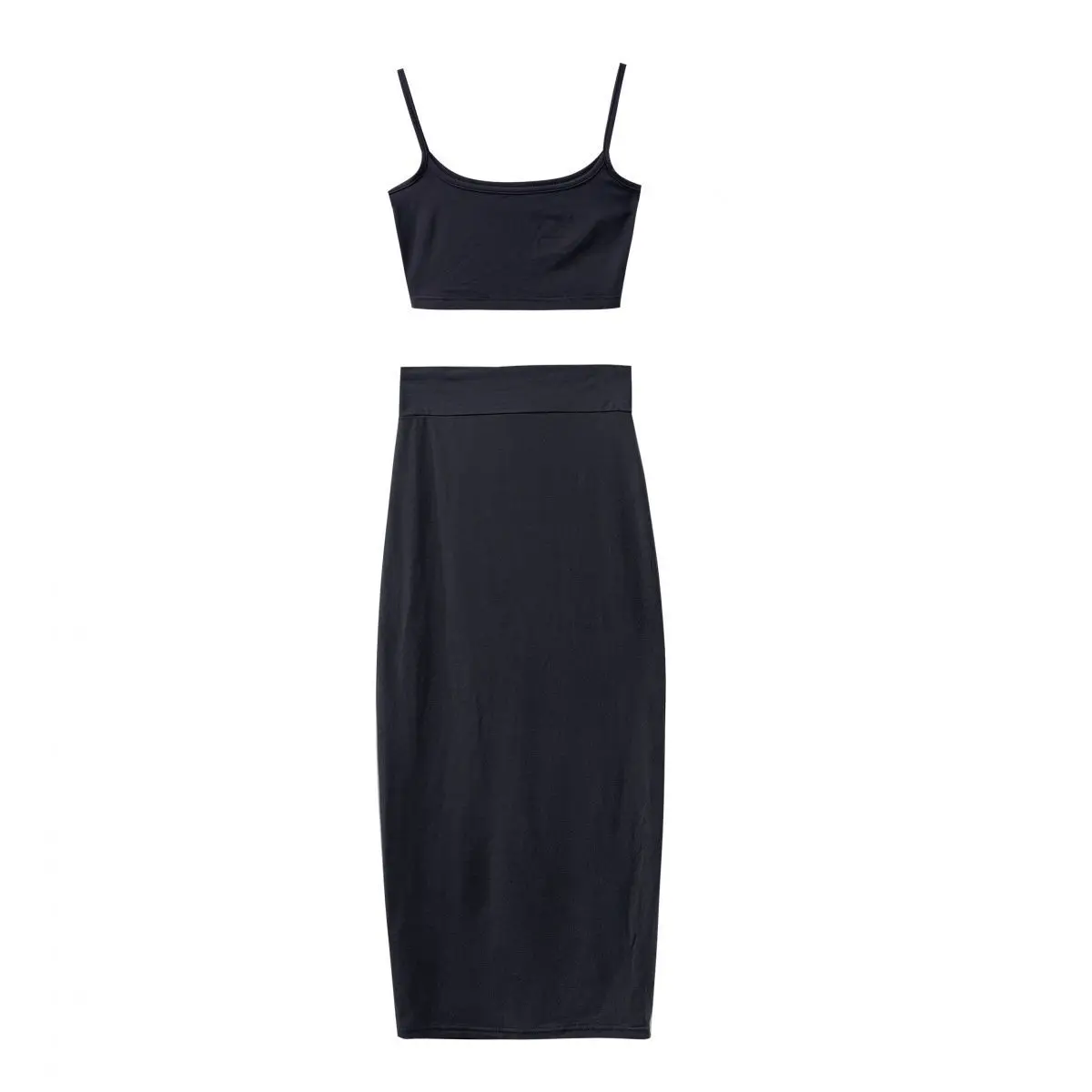 European and American Style Suit Sexy Tight Mid-Length Sheath Dress Women 's Skirt Sling Vest Two - Piece Set Fashion Casual
European and American Style Suit Sexy Tight Mid-Length Sheath Dress Women 's Skirt Sling Vest Two - Piece Set Fashion Casual