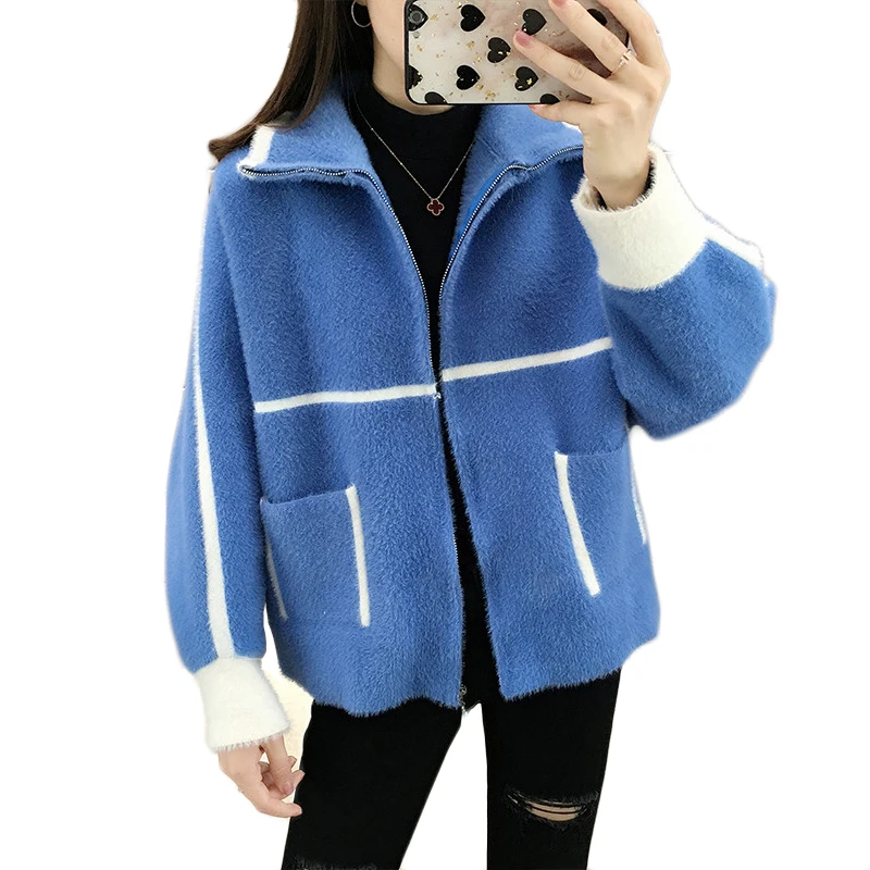 Youth Clothing for Women Shaggy Coat Fur Short Jacket Spring/Autumn Imitate Mink Cashmere Knitting Outerwear Quality Assurance
Youth Clothing for Women Shaggy Coat Fur Short Jacket Spring/Autumn Imitate Mink Cashmere Knitting Outerwear Quality Assurance