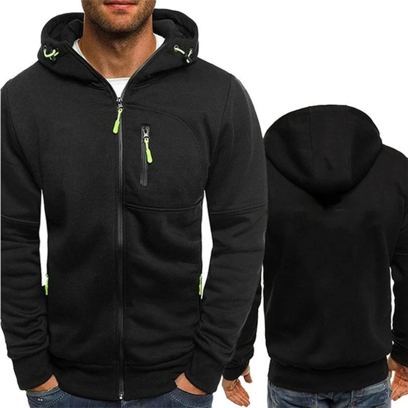 Men's Solid Color Zipper Jacket 2022 Winter Jacket Jacket Men's Autumn Casual Sweatshirt Fashion Hip-Hop Hooded Jacket
Men's Solid Color Zipper Jacket 2022 Winter Jacket Jacket Men's Autumn Casual Sweatshirt Fashion Hip-Hop Hooded Jacket