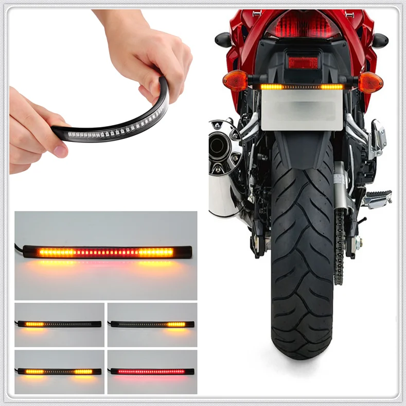 Motorcycle motobike LED Tail lamp Plate Light Brake Stop Turn Signal Strip for SUZUKI GSXR1100 GSXR400 GT250 GT550 RG500 RGV250
Motorcycle motobike LED Tail lamp Plate Light Brake Stop Turn Signal Strip for SUZUKI GSXR1100 GSXR400 GT250 GT550 RG500 RGV250
