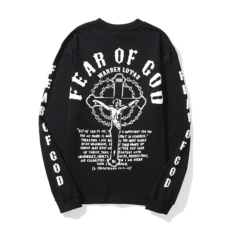 Fog JESUS CHRISTMAS Limited Long Sleeve T-Shirt fear of God high street drop shoulder large men's cross bottom shirt
Fog JESUS CHRISTMAS Limited Long Sleeve T-Shirt fear of God high street drop shoulder large men's cross bottom shirt
