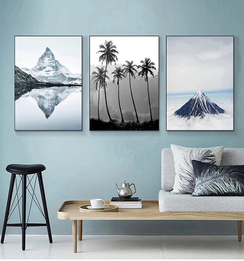 Matterhorn Mountain Peak Tree Boat Lake Wall Art Canvas Painting Nordic Posters and Prints Wall Pictures for Living Room Decor
Matterhorn Mountain Peak Tree Boat Lake Wall Art Canvas Painting Nordic Posters and Prints Wall Pictures for Living Room Decor