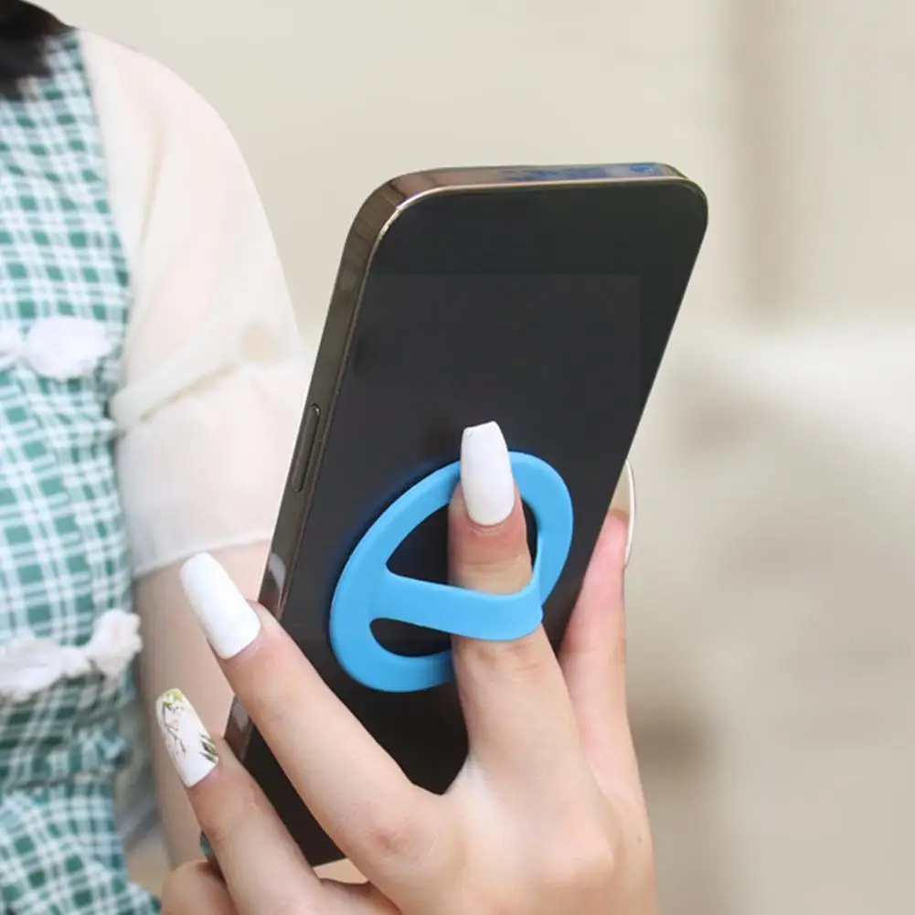 Elastic Silicone Mobile Phone Ring Holder Round Phone Ring Universal Sticker Grip Accessories Phone C7X4
Elastic Silicone Mobile Phone Ring Holder Round Phone Ring Universal Sticker Grip Accessories Phone C7X4