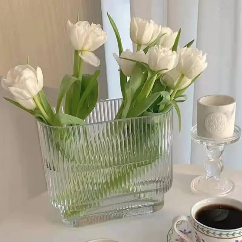 Modern Creative Glass Vase Home Decor Living Room Decoration Dried Flowers Vases Flower Pot Flowers for Decoration Terrarium #D
Modern Creative Glass Vase Home Decor Living Room Decoration Dried Flowers Vases Flower Pot Flowers for Decoration Terrarium #D