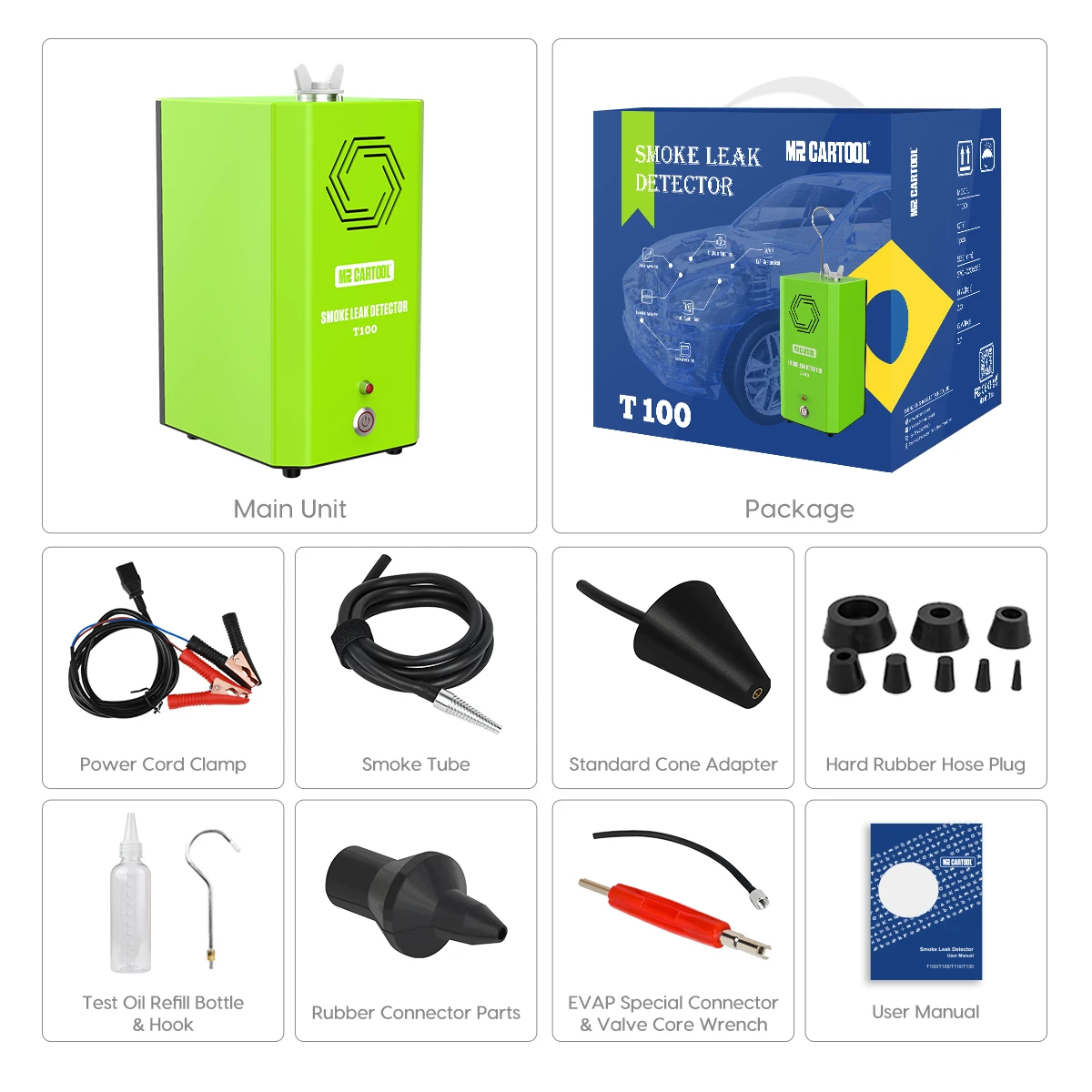 Car Smoke Leak Tester Smoking Pipes Detector Exhaust Gas Analyzer Locator of Oil Pipe Generator Smoke Generator for Auto
Car Smoke Leak Tester Smoking Pipes Detector Exhaust Gas Analyzer Locator of Oil Pipe Generator Smoke Generator for Auto