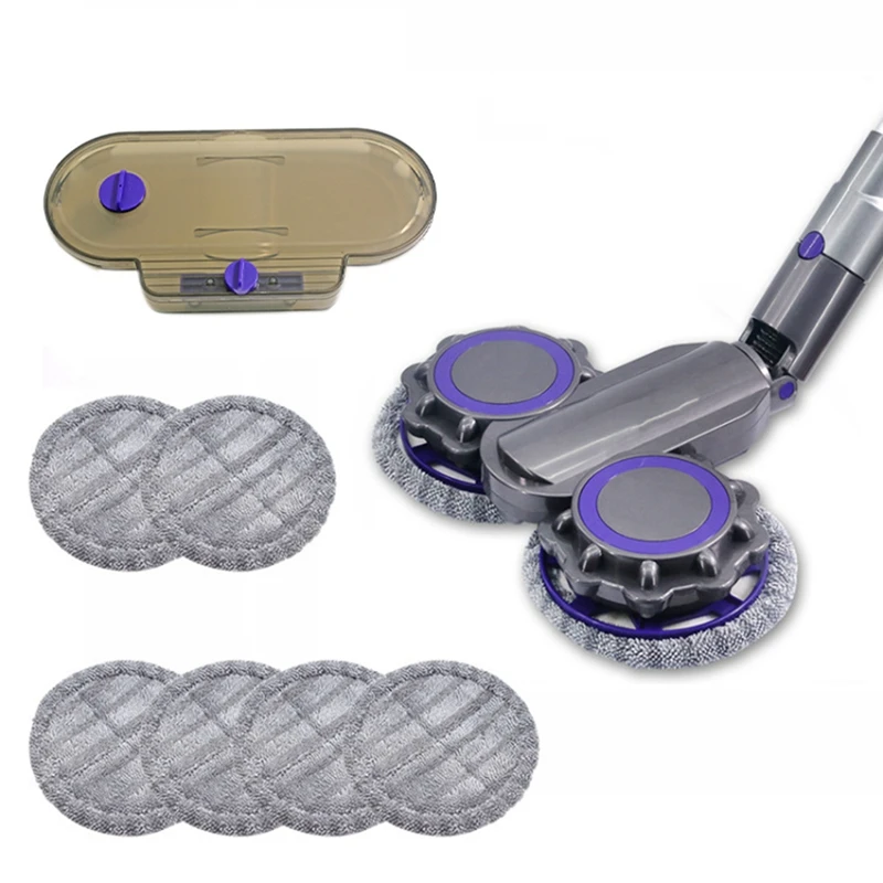 Электрическая насадка для швабры для Dyson V6V7V8V10V11, запчасти для пылесоса, насадка для швабры для влажной и сухой уборки с резервуаром для воды
Электрическая насадка для швабры для Dyson V6V7V8V10V11, запчасти для пылесоса, насадка для швабры для влажной и сухой уборки с резервуаром для воды