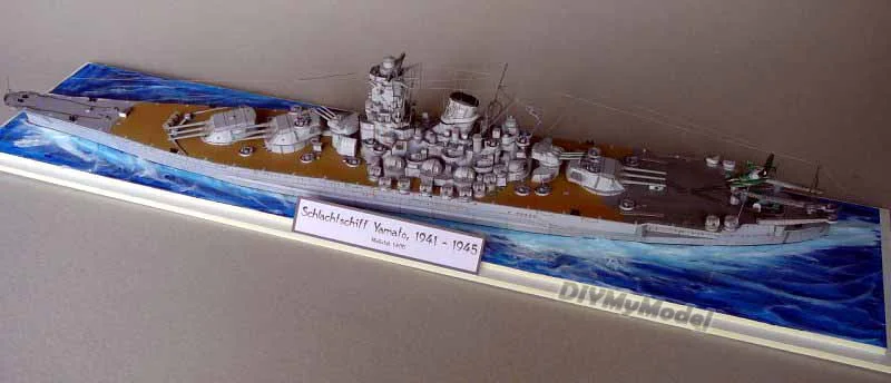 DIYMyModeI Japanese JSC Battleship Yamato DIY Handcraft Paper Model Kit HandmadeToy Puzzles Gift Movie prop
DIYMyModeI Japanese JSC Battleship Yamato DIY Handcraft Paper Model Kit HandmadeToy Puzzles Gift Movie prop