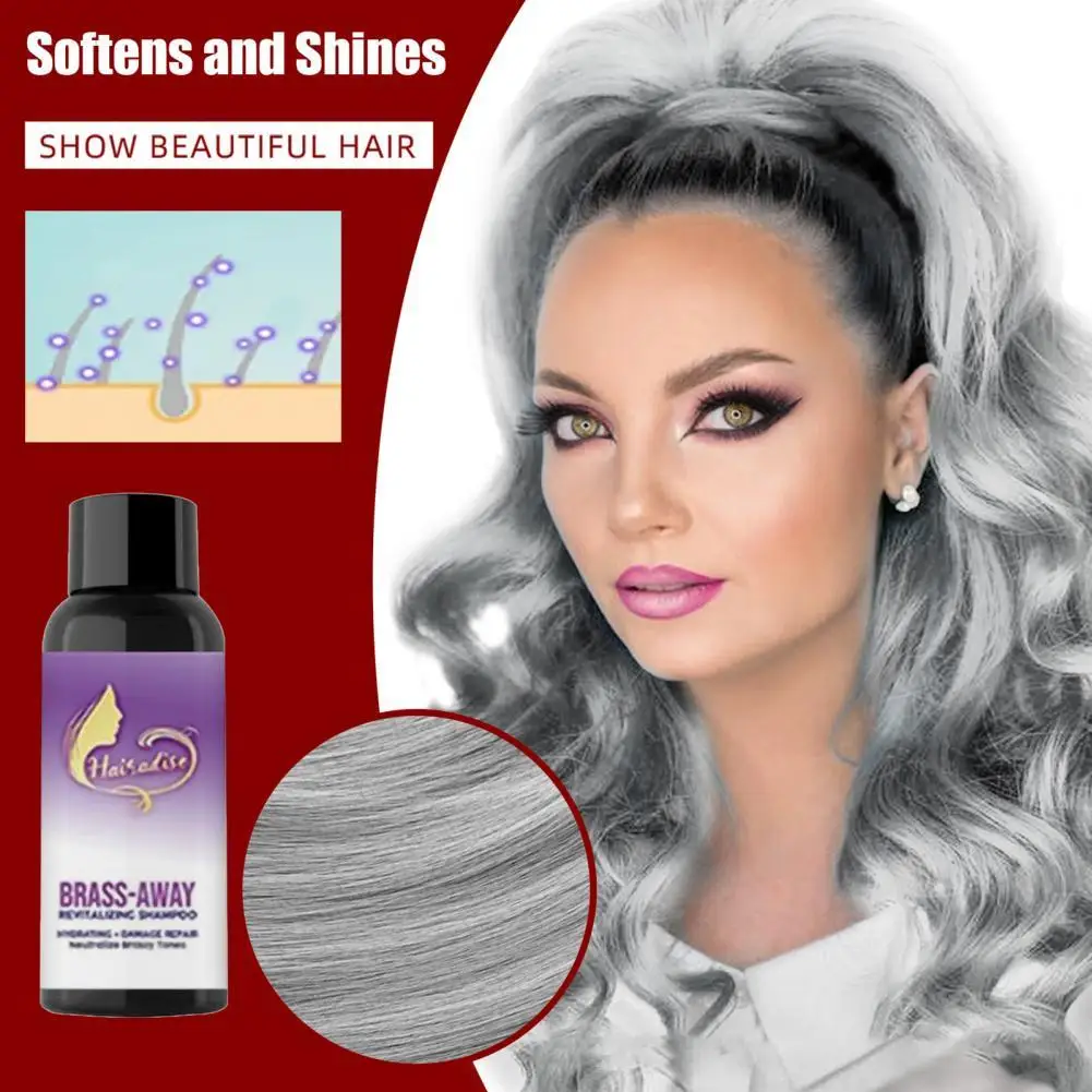 30ml/100ml Hair Shampoo Brass Away Dry Hair Repairing Long Lasting Fragrant Safe Natural Hair Conditioning Treatment for Salon
30ml/100ml Hair Shampoo Brass Away Dry Hair Repairing Long Lasting Fragrant Safe Natural Hair Conditioning Treatment for Salon