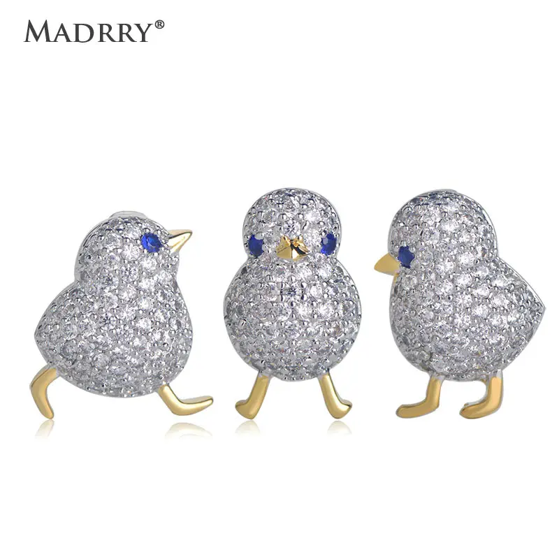 Madrry Cubic Zirconia Chick Shape Brooch Small Cute Animal Copper Brooches Suits Dress Hat Collar Scarf Buckle Jewelry Pin Gifts
Madrry Cubic Zirconia Chick Shape Brooch Small Cute Animal Copper Brooches Suits Dress Hat Collar Scarf Buckle Jewelry Pin Gifts