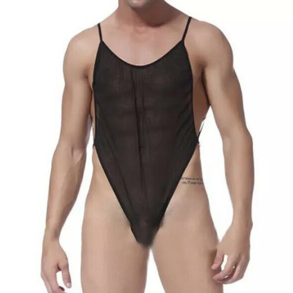 See Through Men Undershirts Sexy Men Underwear Bodysuit Gay Wrestling Singlet Tank Tops Leotard Sheer Briefs One-Piece Jumpsuits
See Through Men Undershirts Sexy Men Underwear Bodysuit Gay Wrestling Singlet Tank Tops Leotard Sheer Briefs One-Piece Jumpsuits