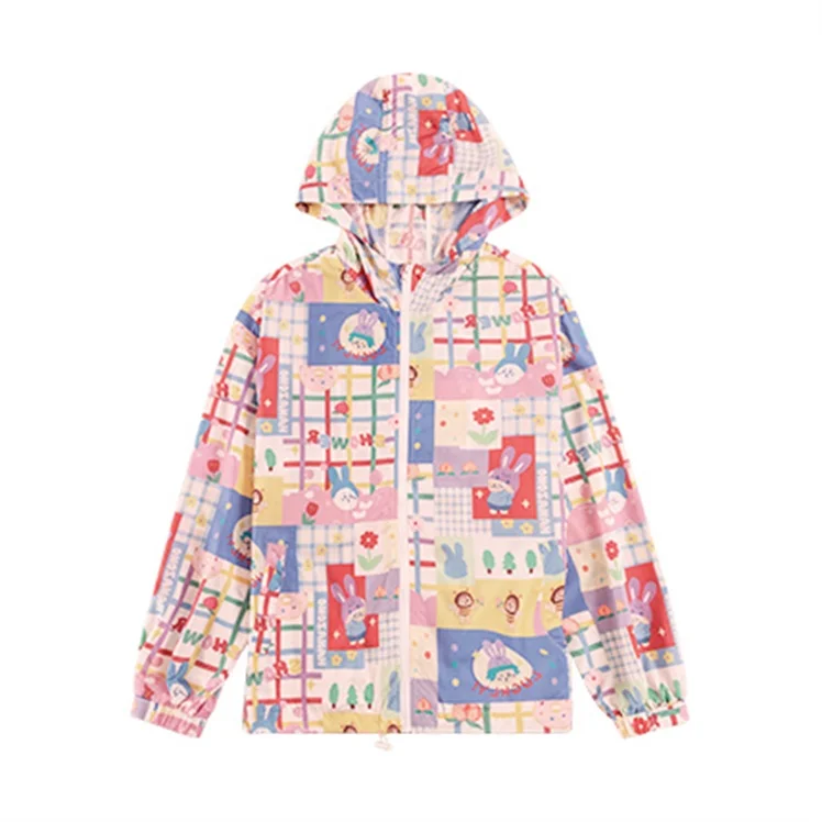 Summer Long Sleeved Hooded Collar Jacket Outerwear Women Vintage Loose Streetwear Fashion Casual Plus Size Zipper Coats
Summer Long Sleeved Hooded Collar Jacket Outerwear Women Vintage Loose Streetwear Fashion Casual Plus Size Zipper Coats