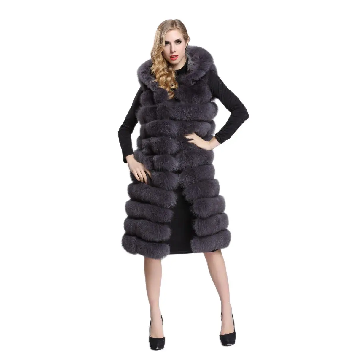 Long Fur Vest Winter Women Luxury Faux Fox Fur Vest Furry Slim Woman Fake Fur Vest Plus Size Faux Fur wj1342
Long Fur Vest Winter Women Luxury Faux Fox Fur Vest Furry Slim Woman Fake Fur Vest Plus Size Faux Fur wj1342