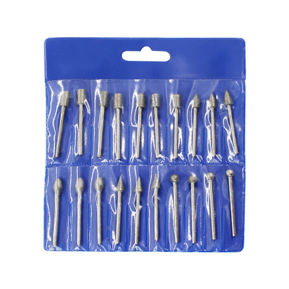 20 Pieces Drill Bits Set Nail Steel Alloy Grinding Head Set For Manicure Nails Accessorie Engraving Polishing Jade Glass
20 Pieces Drill Bits Set Nail Steel Alloy Grinding Head Set For Manicure Nails Accessorie Engraving Polishing Jade Glass