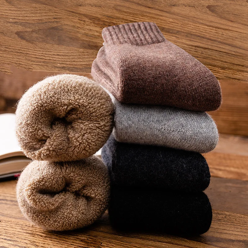 3pairs Super thick wool socks warm autumn and winter thick wool socks mens plus velvet thick tube socks wool socks Socks Womens
3pairs Super thick wool socks warm autumn and winter thick wool socks mens plus velvet thick tube socks wool socks Socks Womens
