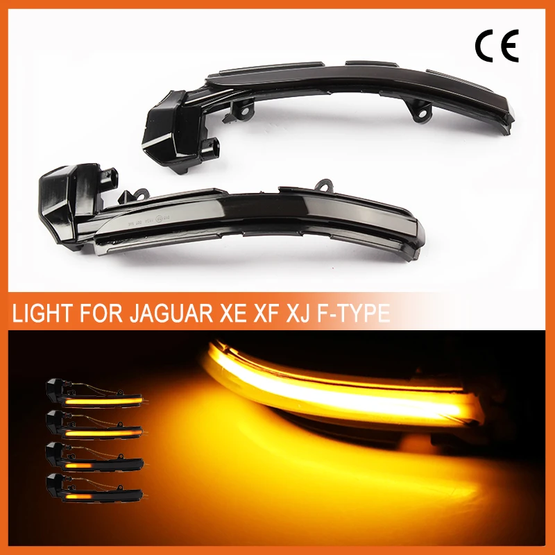 A Pair Turn Signal Light For Jaguar XE XF XJ F-TYPE XK XKR I-PACE X250 X260 Dynamic LED Side Mirror Indicator Blinker Sequential
A Pair Turn Signal Light For Jaguar XE XF XJ F-TYPE XK XKR I-PACE X250 X260 Dynamic LED Side Mirror Indicator Blinker Sequential