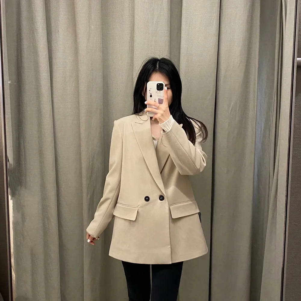 Coats For Ladies Women European and American Spring New Boyfriend Cool Style Solid Color Commuter Blazer Women Coat
Coats For Ladies Women European and American Spring New Boyfriend Cool Style Solid Color Commuter Blazer Women Coat