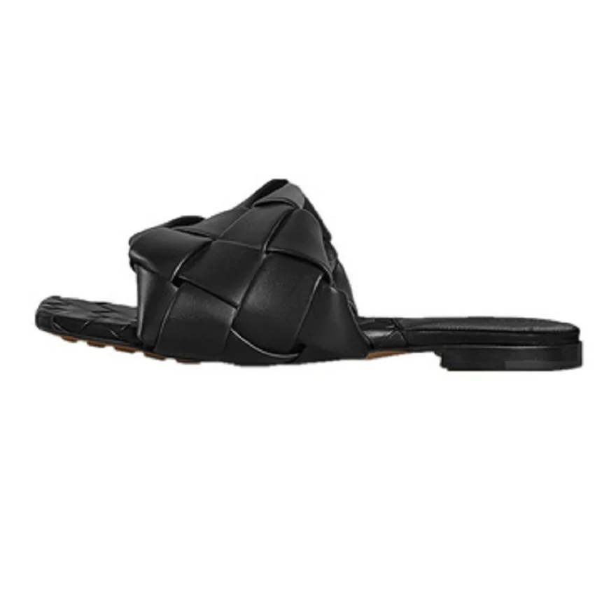 Women New Weave Sandals Fashion Open Toe Weave Design Beach Slides Shoes Square Toe Rubber Sole Ladies Slippers Flat Shoes
Women New Weave Sandals Fashion Open Toe Weave Design Beach Slides Shoes Square Toe Rubber Sole Ladies Slippers Flat Shoes