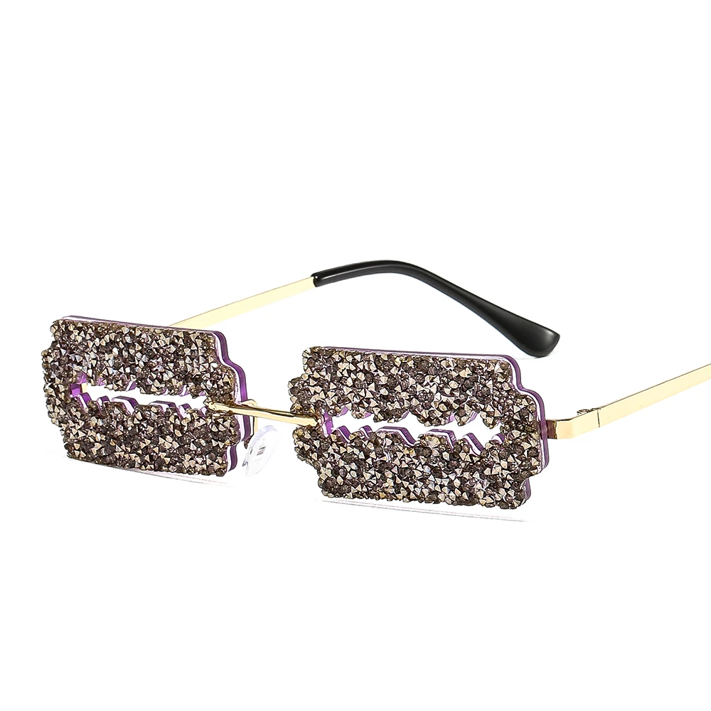 Customize Rimless Sunglasses Women Personality Trend Unique Razor Blade Sun Glasses Man Brand Design Glasses Oculos De Sol UV400
Customize Rimless Sunglasses Women Personality Trend Unique Razor Blade Sun Glasses Man Brand Design Glasses Oculos De Sol UV400