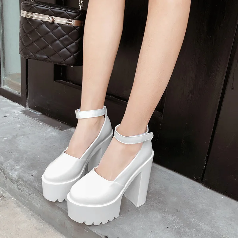 White Block Heels Retro New Platforms Shoes Women Size 34 Elegant High Heels Sexy Platform Shoes Woman Very High Heels Pumps
White Block Heels Retro New Platforms Shoes Women Size 34 Elegant High Heels Sexy Platform Shoes Woman Very High Heels Pumps