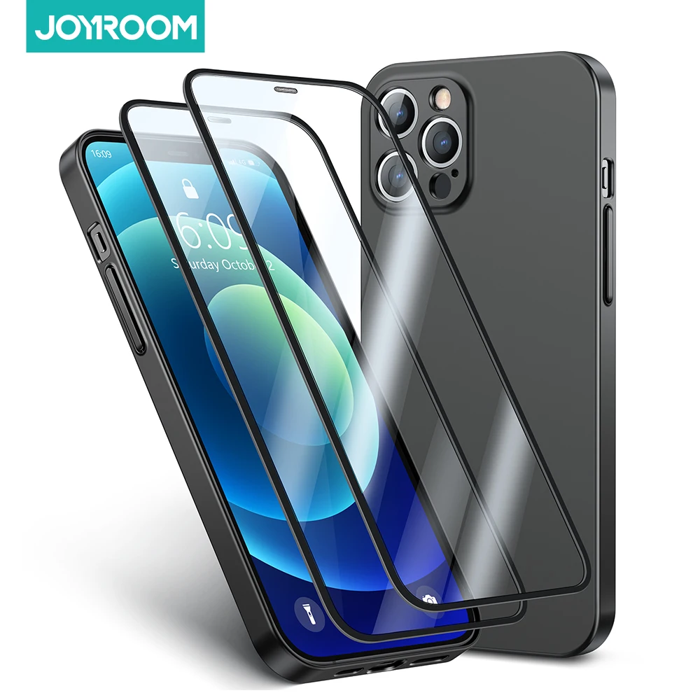 Joyroom Phone Case For iPhone 12 Pro Max 360 Full Body Protective Phone Cover For iPhone 12 Pro Max With 2PCs Tempered Glasses
Joyroom Phone Case For iPhone 12 Pro Max 360 Full Body Protective Phone Cover For iPhone 12 Pro Max With 2PCs Tempered Glasses
