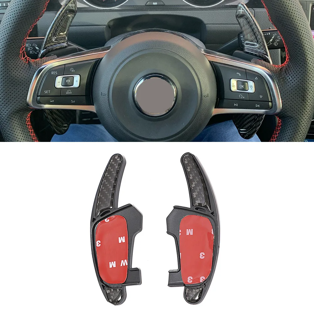 Car Steering Wheel Carbon Fiber Paddle Shift Car Extension for VW Golf7 R GOLF 7 Golf7 2015- GTI R MK7 MK7.5 R Scirocco Decor
Car Steering Wheel Carbon Fiber Paddle Shift Car Extension for VW Golf7 R GOLF 7 Golf7 2015- GTI R MK7 MK7.5 R Scirocco Decor