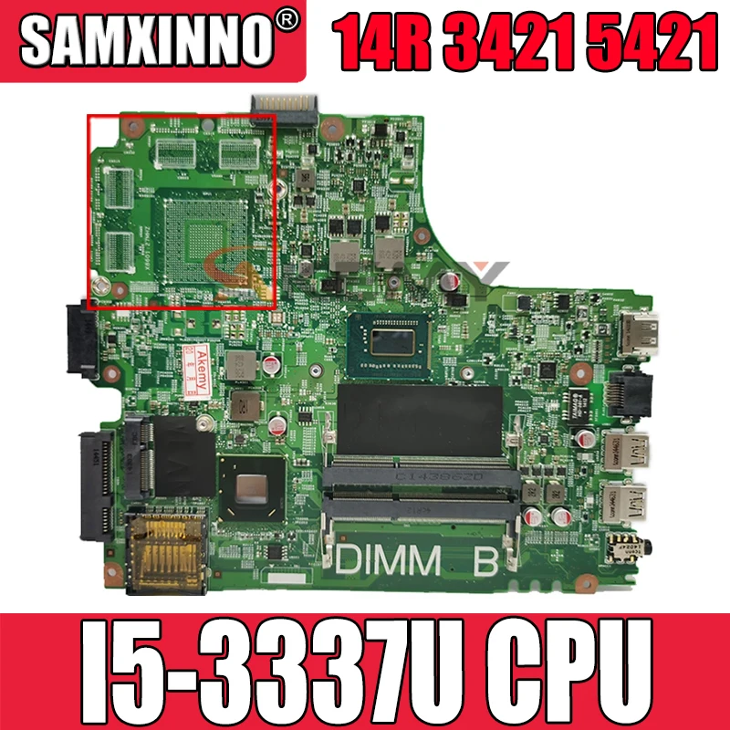 Оригинальный Для DELL Inspiron 14R 3421 5421 I5-3337U Материнская плата ноутбука CN-0606R4 0606R4 12204-1 Материнская плата для ноутбука SR0XL DDR3
Оригинальный Для DELL Inspiron 14R 3421 5421 I5-3337U Материнская плата ноутбука CN-0606R4 0606R4 12204-1 Материнская плата для ноутбука SR0XL DDR3