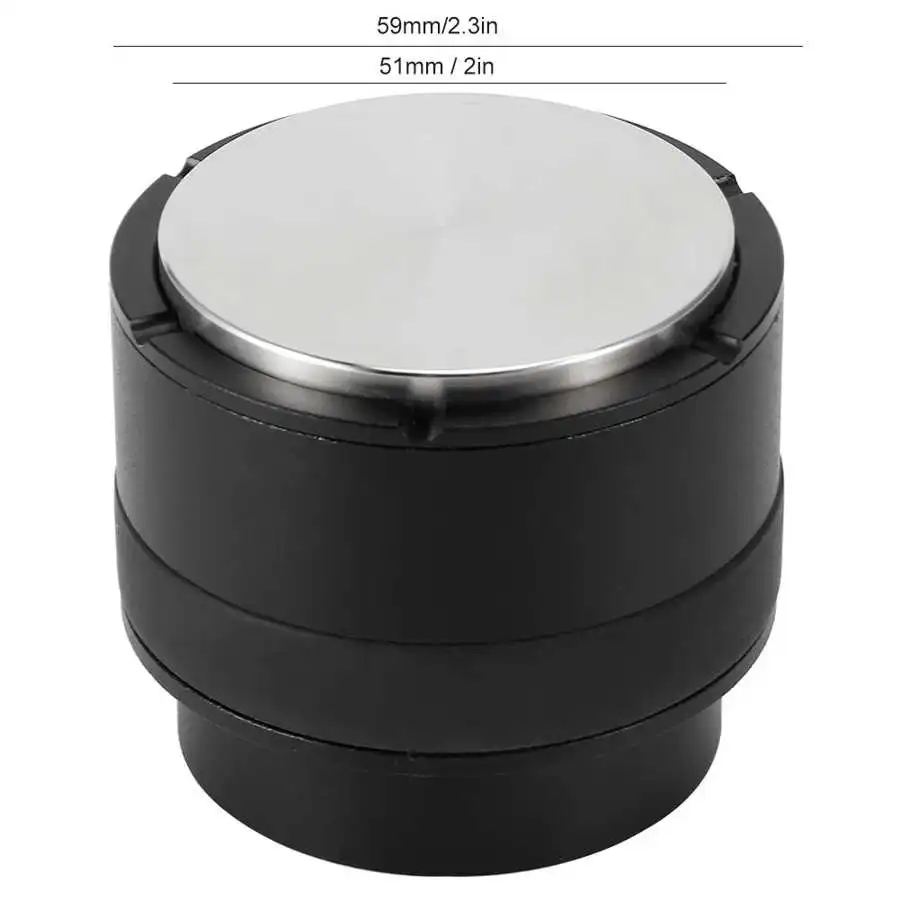 51mm Stainless Steel Black Electric Coffee Bean Grinder Coffee Power Tamper Distributor Leveler Tool Coffee Making Accessory
51mm Stainless Steel Black Electric Coffee Bean Grinder Coffee Power Tamper Distributor Leveler Tool Coffee Making Accessory