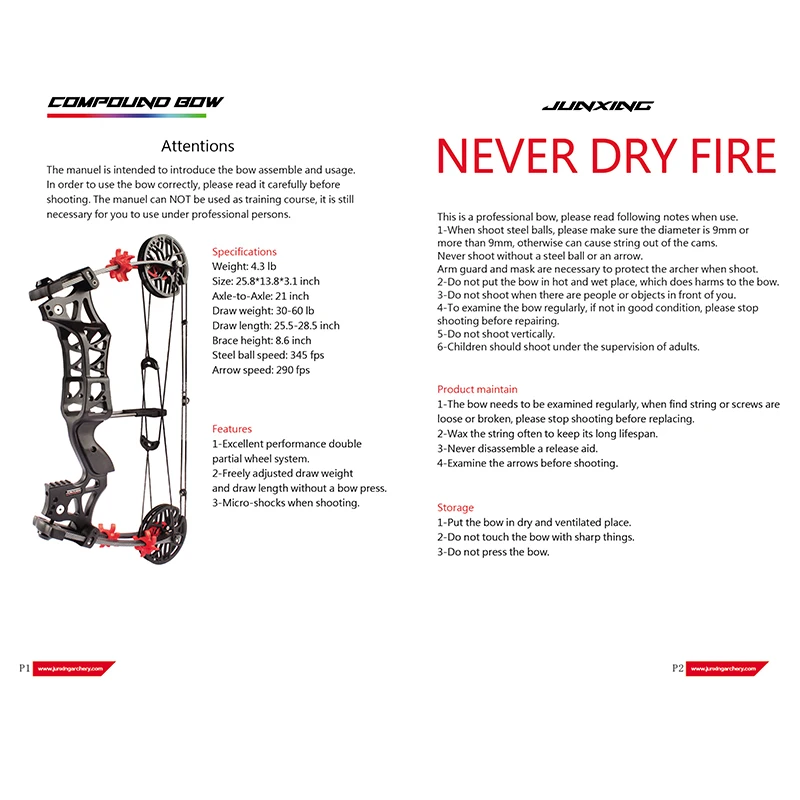 1set 30-60lbs Archery Compound Bow Catapult Dual-Use Steel Ball Arrow Aluminum Alloy Hunting Right/Left Hand Shooting Accessorie 
1set 30-60lbs Archery Compound Bow Catapult Dual-Use Steel Ball Arrow Aluminum Alloy Hunting Right/Left Hand Shooting Accessorie