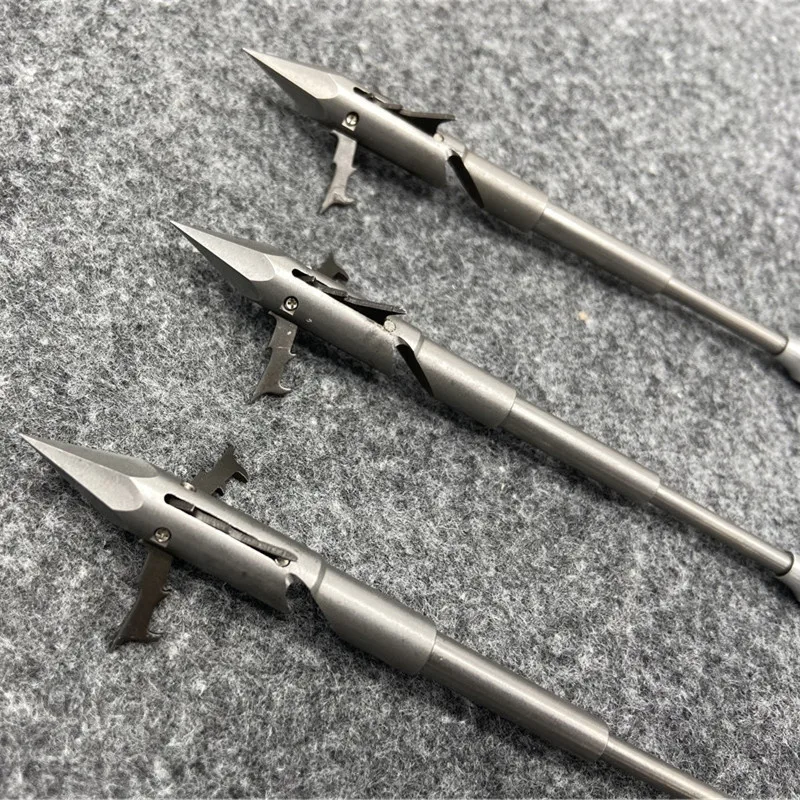 3pcs Deep Water Slingshot Arrows Tips Fish Dart Hunting Catapult Dart Fishing Gear Stainless Steel Arrowhead 138mm Bullet
3pcs Deep Water Slingshot Arrows Tips Fish Dart Hunting Catapult Dart Fishing Gear Stainless Steel Arrowhead 138mm Bullet