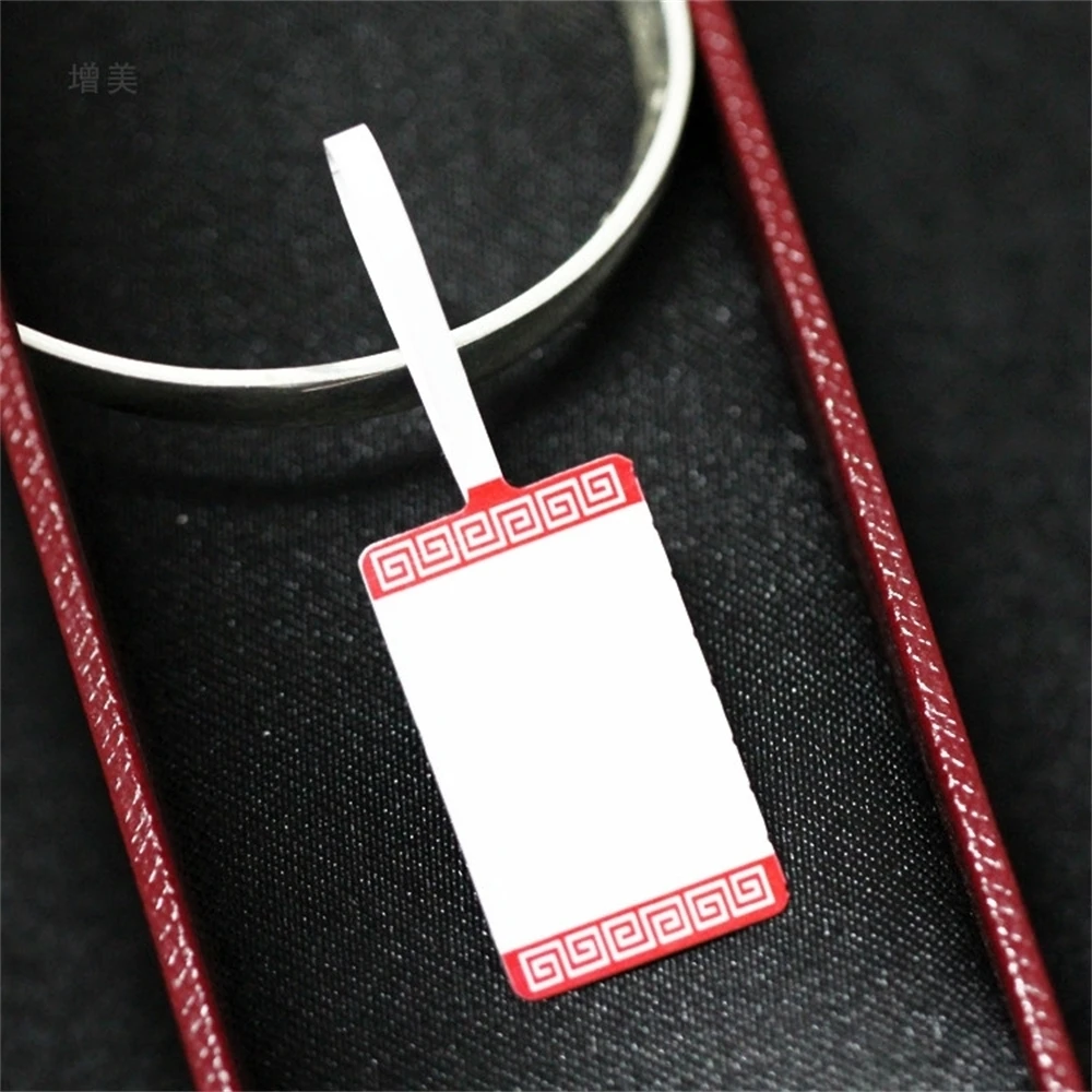 Colored Border Jewelry Label 75*30mm White Blank Price Tag Square Round Heads Paper Labels Sticker For Ring Necklace Bracelet
Colored Border Jewelry Label 75*30mm White Blank Price Tag Square Round Heads Paper Labels Sticker For Ring Necklace Bracelet