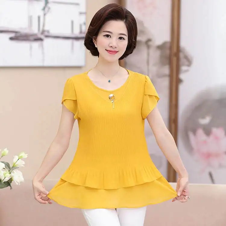 Tops T Shirt Women Short Sleeve Tshirt Women yellow T Shirt Cotton Tee Shirt Femme 
Tops T Shirt Women Short Sleeve Tshirt Women yellow T Shirt Cotton Tee Shirt Femme