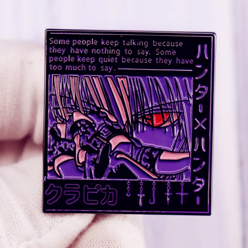 Hunter X Hunter Anime Kurapika Enamel Brooch Pins Metal Badges Lapel Pin Brooches Jackets Jeans Fashion Jewelry Accessories
Hunter X Hunter Anime Kurapika Enamel Brooch Pins Metal Badges Lapel Pin Brooches Jackets Jeans Fashion Jewelry Accessories