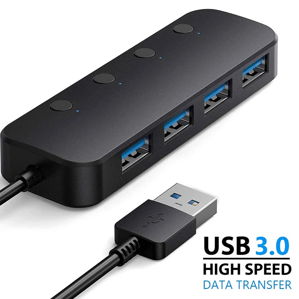 Высокоскоростной разветвитель USB 3,0 на 4 порта для передачи данных, ABS-кабель, Разветвитель USB на USB 3,0, концентратор для компьютера, ноутбука, к...
Высокоскоростной разветвитель USB 3,0 на 4 порта для передачи данных, ABS-кабель, Разветвитель USB на USB 3,0, концентратор для компьютера, ноутбука, к...