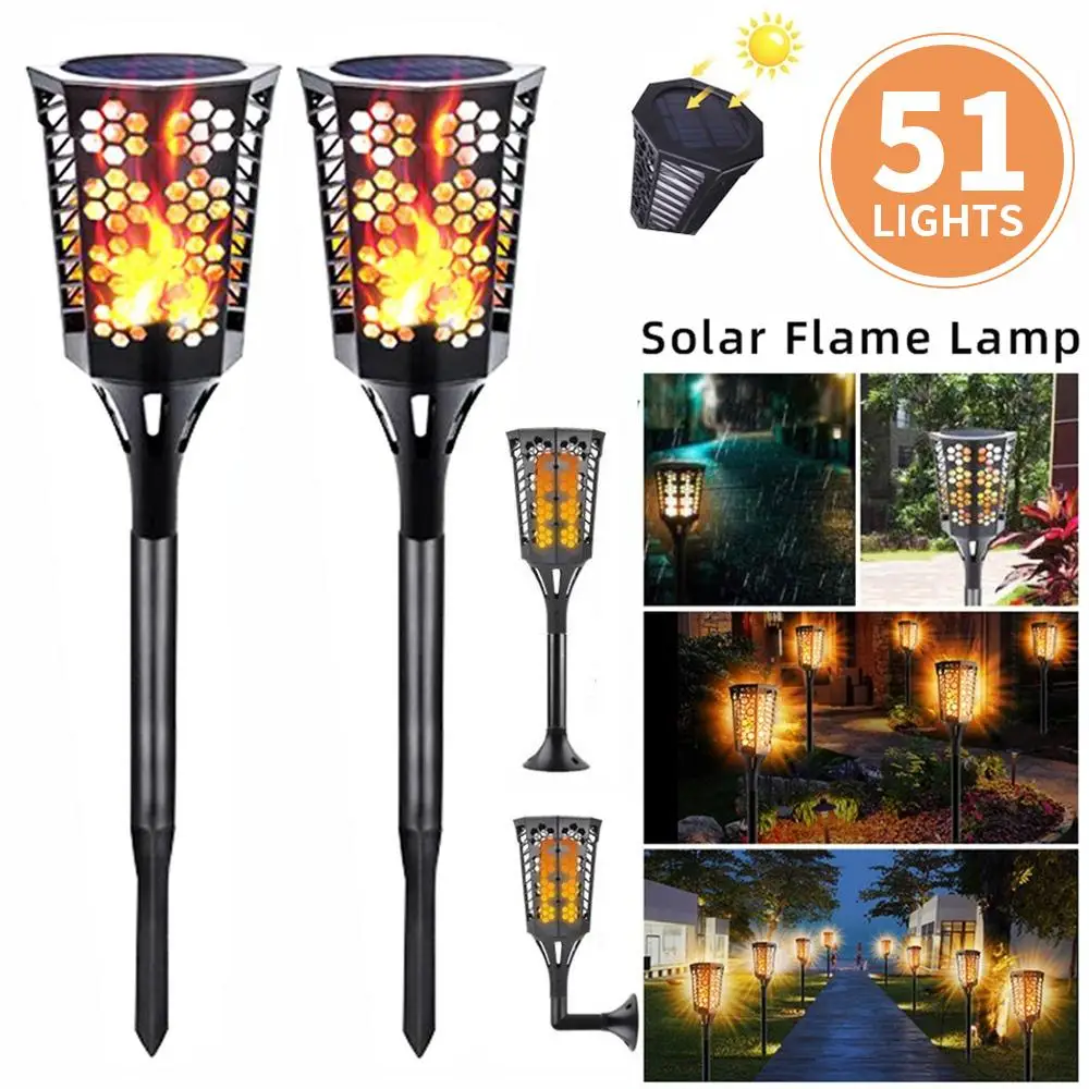 Solar Garden Flickering Solar Lawn Lamp Landscape Lights Durable Waterproof Lawn Light Eco-Friendly Home
Solar Garden Flickering Solar Lawn Lamp Landscape Lights Durable Waterproof Lawn Light Eco-Friendly Home