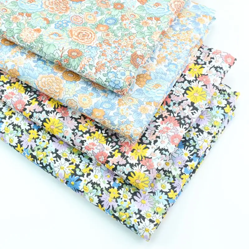 160x50cm Small Floral Twill Cotton Sewing Fabric Making Children's Princess Dress Clothing Home Decoration Cloth
160x50cm Small Floral Twill Cotton Sewing Fabric Making Children's Princess Dress Clothing Home Decoration Cloth