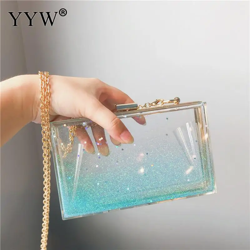 Acrylic Transparent Clutch Bag Fashion Designer Clear Box Handbag Summer Pochette Femme Ladies Evening Clutches Purse Party Bag
Acrylic Transparent Clutch Bag Fashion Designer Clear Box Handbag Summer Pochette Femme Ladies Evening Clutches Purse Party Bag