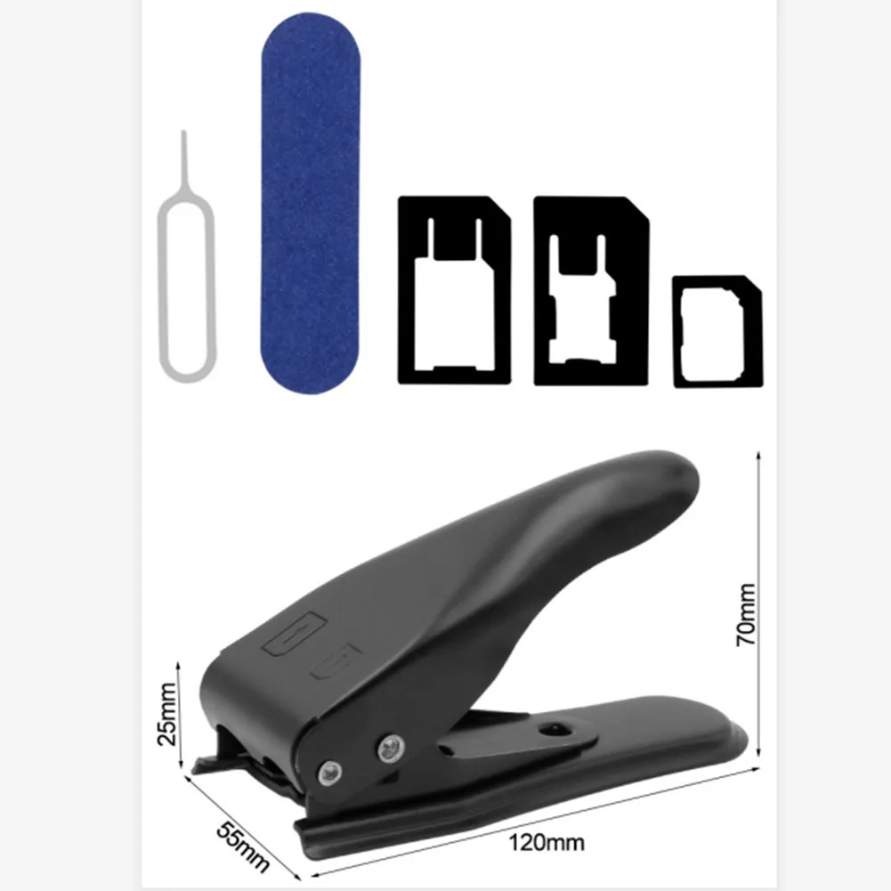 

Multi-function Dual 2 in 1 Nano Micro SIM Card Cutter For Apple iPhone For HTC Nokia for Samsung Smart Phone Accessory