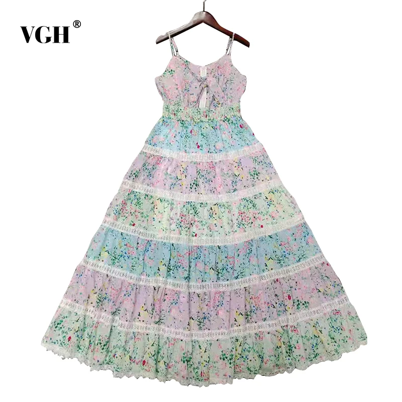 VGH Casual Hit Color Sling Dress For Women V Neck Sleeveless High Waist Hollow Out Lace Up Midi Dresses Females 2021 Fashion New
VGH Casual Hit Color Sling Dress For Women V Neck Sleeveless High Waist Hollow Out Lace Up Midi Dresses Females 2021 Fashion New