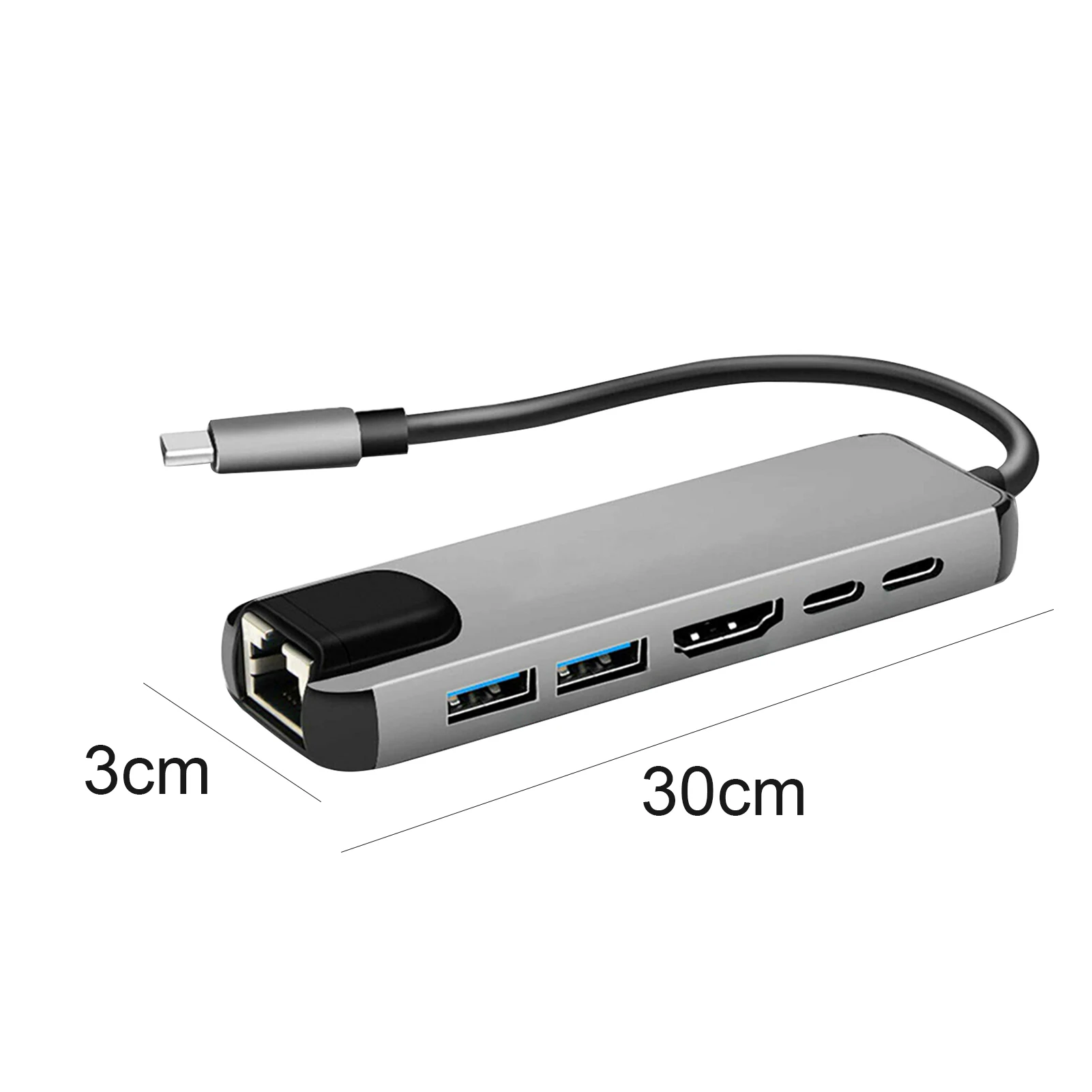 USB-C Hub Portable Multi-port 6-in-1 Type-C Adapter with 4K HDMI RJ45 Ethernet Lan for Nintendo Switch Type-C Hub Adapter
USB-C Hub Portable Multi-port 6-in-1 Type-C Adapter with 4K HDMI RJ45 Ethernet Lan for Nintendo Switch Type-C Hub Adapter