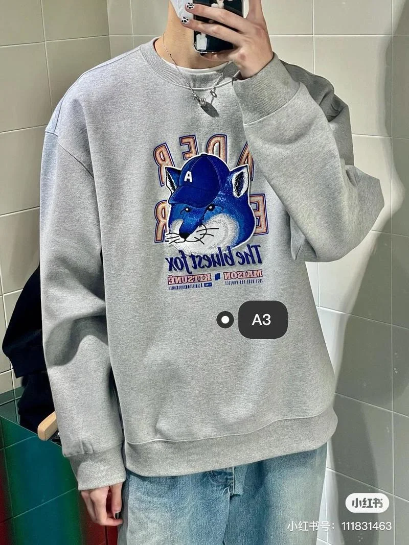 22SS Blue Fox Head Embroidery ADER ERROR Hoodie Men Women EU Size 100% Cotton ADER Pullover Streetwear Autumn Winter Kanye West
22SS Blue Fox Head Embroidery ADER ERROR Hoodie Men Women EU Size 100% Cotton ADER Pullover Streetwear Autumn Winter Kanye West