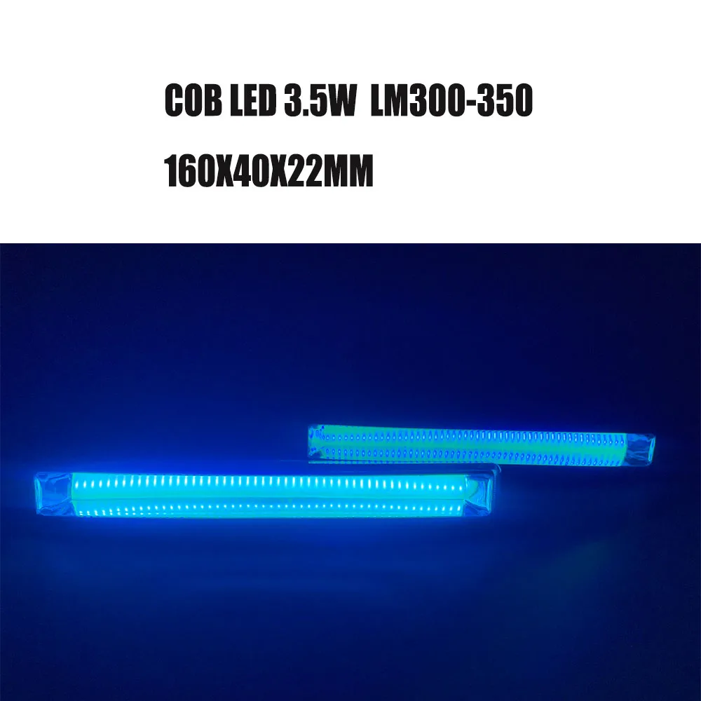 Car COB Blue LED General Daytime Running Lights Bar Driving Lamp 160X40X22MM Universal Model Set 
Car COB Blue LED General Daytime Running Lights Bar Driving Lamp 160X40X22MM Universal Model Set