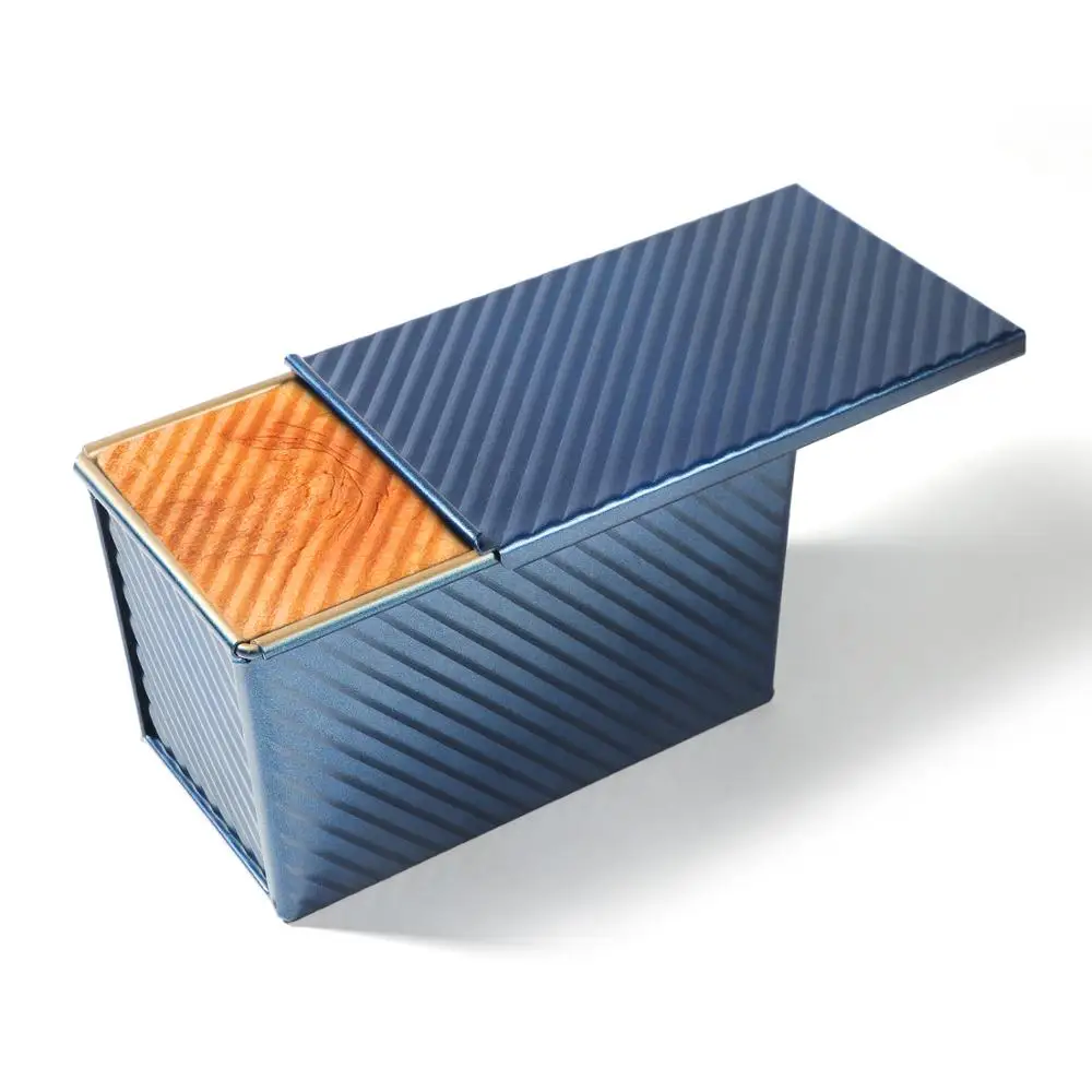 Rectangular Loaf Pan Toast Box Mold Carbon Steel Non-stick Form for Bread Bellows with Cover Cake Baking Tools Kitchen Gadgets
Rectangular Loaf Pan Toast Box Mold Carbon Steel Non-stick Form for Bread Bellows with Cover Cake Baking Tools Kitchen Gadgets