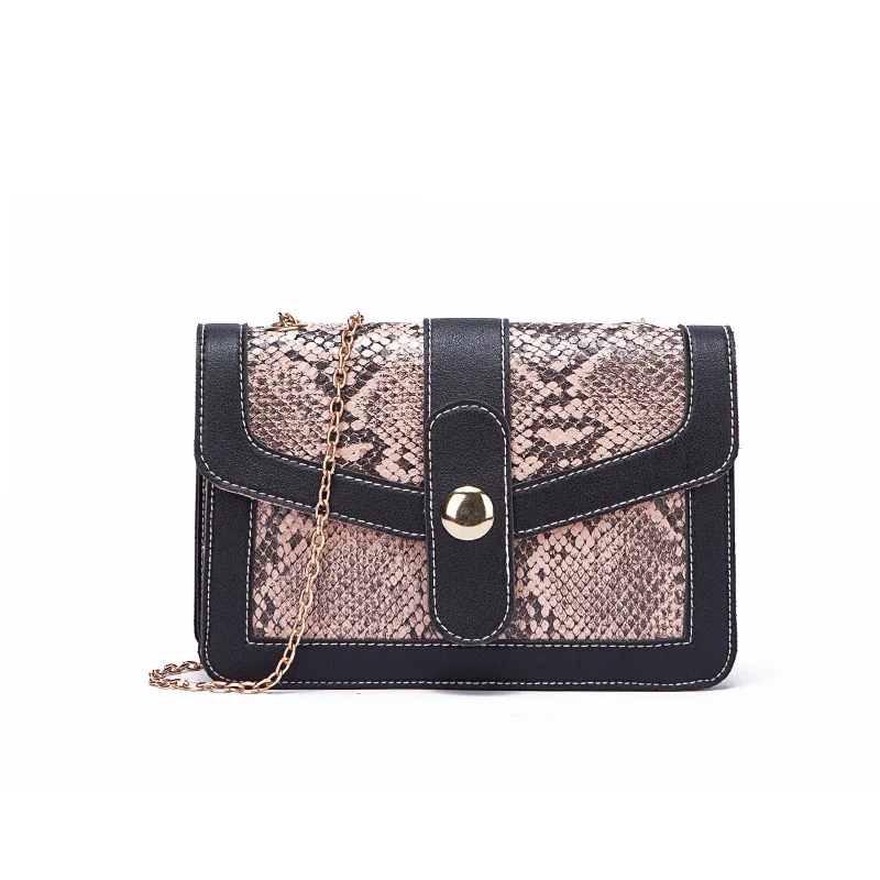 Snake Chain Small Shoulder Bag Woman 2020 Autumn New Fashion Retro Crossbody Pocket High Quality PU Leather Travel Phone Purse 
Snake Chain Small Shoulder Bag Woman 2020 Autumn New Fashion Retro Crossbody Pocket High Quality PU Leather Travel Phone Purse