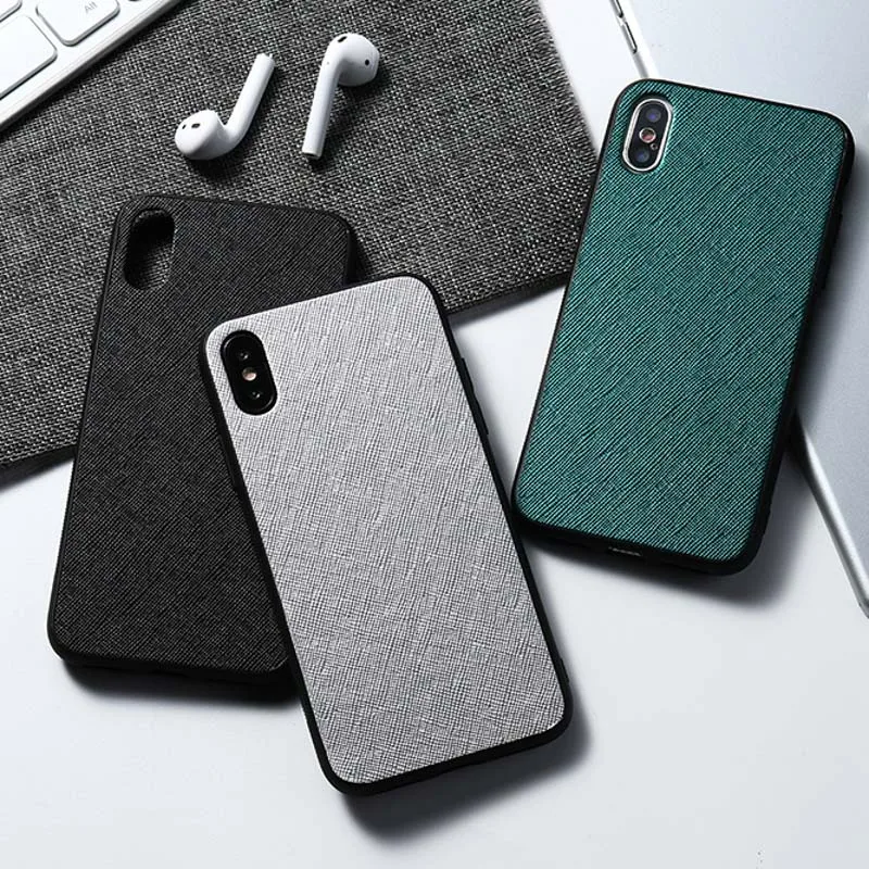 Cloth Texture Case For iPhone 11 Pro Case Silicon Luxury Phone Bumper For iPhone 7 8 XR X SE 2020 XS Max 6s 6 Plus Covers Fundas
Cloth Texture Case For iPhone 11 Pro Case Silicon Luxury Phone Bumper For iPhone 7 8 XR X SE 2020 XS Max 6s 6 Plus Covers Fundas