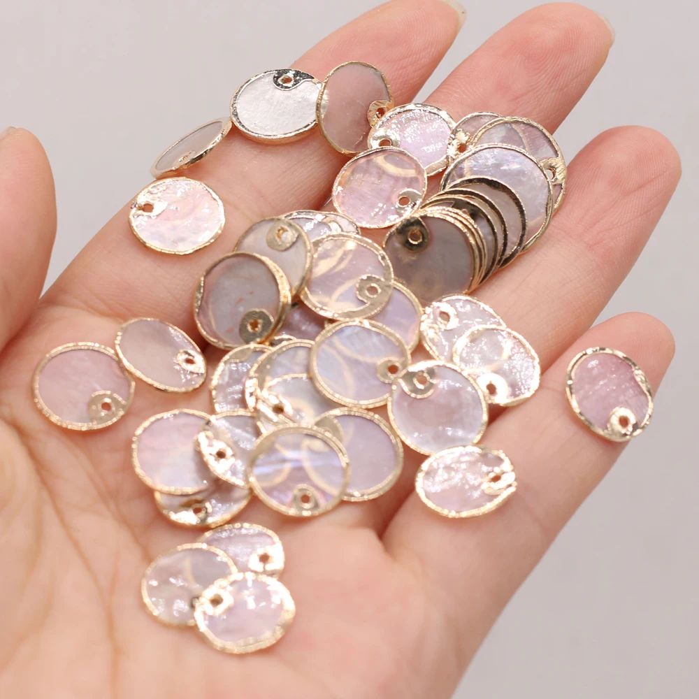10pcs Best-selling New Product Natural Agate Crystal Bud Pink Gold-plated Pendant Making DIY Necklace Bracelet Size 15x15mm Gift
10pcs Best-selling New Product Natural Agate Crystal Bud Pink Gold-plated Pendant Making DIY Necklace Bracelet Size 15x15mm Gift