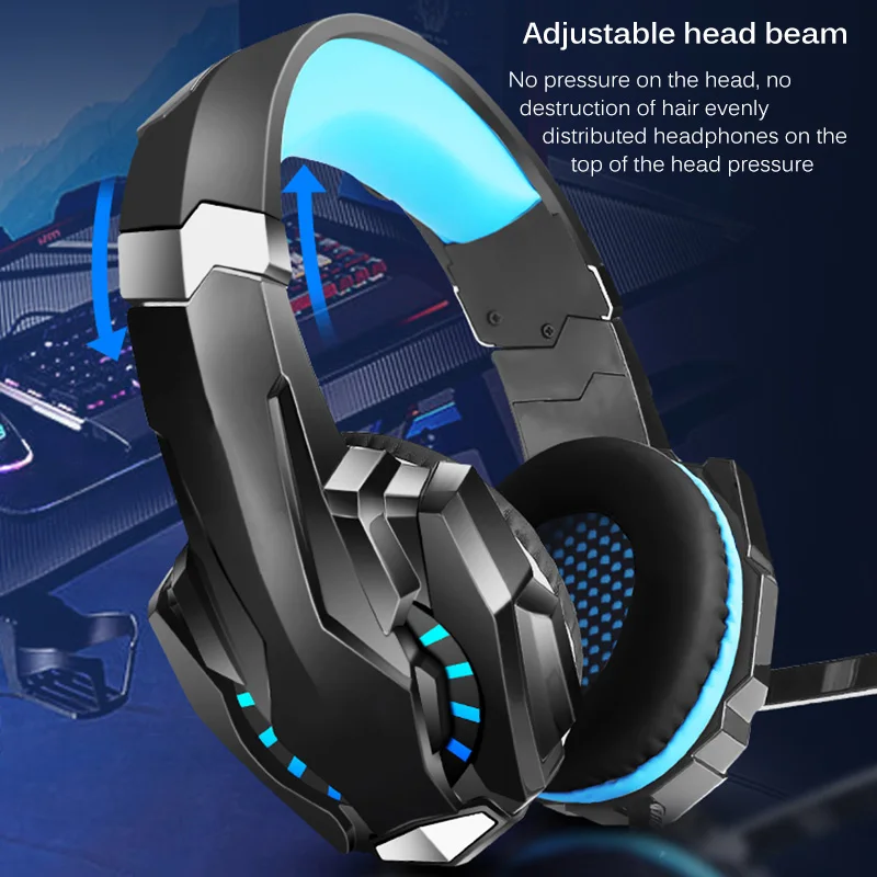 Gaming Headset Adjustable Headbeam With Noise Reduction Microphone With Mic Over-Ear Noise Cancelling Volume Control Fashionable
Gaming Headset Adjustable Headbeam With Noise Reduction Microphone With Mic Over-Ear Noise Cancelling Volume Control Fashionable